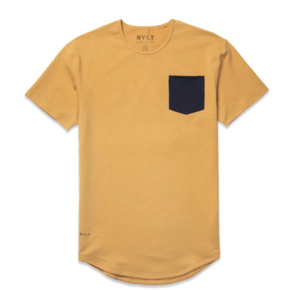 BYLT Basics Other - BYLT | Men's Drop-Cut: LUX Pocket Tee | NWT - Large